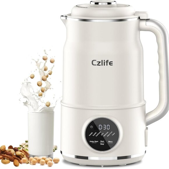 N7 Nut Milk Maker, 50oz 1.5L Automatic Oat Almond Soy Hemp Machine CZlife O-Box - Picture 1 of 14